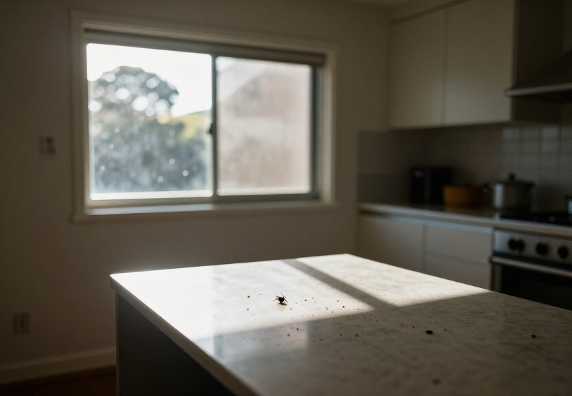 Termite damage in an Agnes Banks home before treatment
