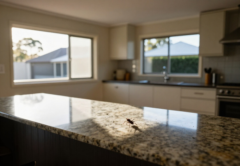 Spider-free garage in Agnes Banks after treatment